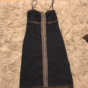 ❤️❤️4/25 Two G Jean dress